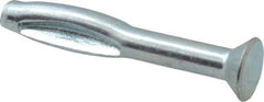 Powers Fasteners - 3/16" Diam, 3/16" Drill, 1-1/2" OAL, 3-3/8" Min Embedment Split-Drive Concrete Anchor - Steel, Zinc-Plated Finish, Flat Head - Makers Industrial Supply