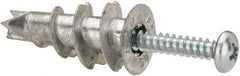 Powers Fasteners - #8 Screw, 1-5/16" Long, 3/8 to 1" Thick, Self Drilling Drywall & Hollow Wall Anchor - Zinc Plated, Use in Wallboard - Makers Industrial Supply