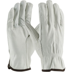 ‎68-103/XL Leather Drivers Gloves - Top Grain Cowhide Leather Drivers - Regular Grade - Straight Thumb - Exact Industrial Supply