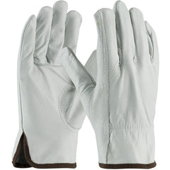 ‎68-165/L Leather Drivers Gloves - Top Grain Cowhide Leather Drivers - Superior Grade - Keystone Thumb - Exact Industrial Supply