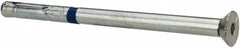 Powers Fasteners - 3/8" Diam, 3/8" Drill, 6" OAL, 1-3/4" Min Embedment Sleeve Concrete Anchor - Grade 5 Steel, Zinc-Plated Finish, Flat Head, Hex Drive - Makers Industrial Supply