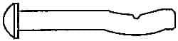 Powers Fasteners - 3/16" Diam, 3/16" Drill, 1-1/4" OAL, 1-1/4" Min Embedment Split-Drive Concrete Anchor - Grade 8.2 Steel, Zinc-Plated Finish, Mushroom Head - Makers Industrial Supply