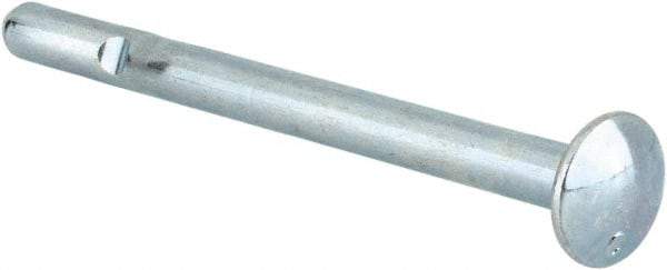 Powers Fasteners - 3/16" Diam, 3/16" Drill, 2-1/2" OAL, 1-1/4" Min Embedment Split-Drive Concrete Anchor - Grade 8.2 Steel, Zinc-Plated Finish, Mushroom Head - Makers Industrial Supply