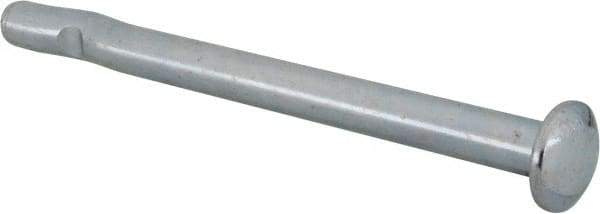 Powers Fasteners - 3/8" Diam, 3/8" Drill, 5" OAL, Split-Drive Concrete Anchor - Grade 8.2 Steel, Zinc-Plated Finish, Mushroom Head - Makers Industrial Supply