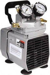 Gast - Diaphragm-Type Vacuum Pumps Horsepower: 1/8 Cubic Feet per Minute: 1.60 - Makers Industrial Supply