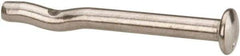 Powers Fasteners - 1/4" Diam, 1/4" Drill, 2-1/2" OAL, Split-Drive Concrete Anchor - 316 Stainless Steel, Mushroom Head - Makers Industrial Supply