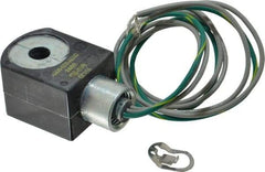 Parker - 24 Volt, 18 Coil Lead Length, Class F, Solenoid Coil - 6.0 Watt, NEMA 4X Enclosure, Use with Parker Skinner Gold Ring Series Valves - Makers Industrial Supply