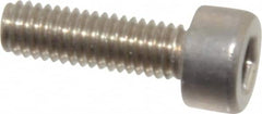 Value Collection - M3x0.50 Metric Coarse Hex Socket Drive, Socket Cap Screw - Grade 18-8 & Austenitic A2 Stainless Steel, Fully Threaded, 10mm Length Under Head - Makers Industrial Supply