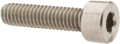 Value Collection - M4x0.70 Metric Coarse Hex Socket Drive, Socket Cap Screw - Grade 18-8 & Austenitic A2 Stainless Steel, Fully Threaded, 16mm Length Under Head - Makers Industrial Supply