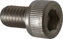 Value Collection - M6x1.00 Metric Coarse Hex Socket Drive, Socket Cap Screw - Grade 18-8 & Austenitic A2 Stainless Steel, Fully Threaded, 10mm Length Under Head - Makers Industrial Supply