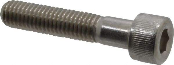 Value Collection - M8x1.25 Metric Coarse Hex Socket Drive, Socket Cap Screw - Grade 18-8 & Austenitic A2 Stainless Steel, Partially Threaded, 40mm Length Under Head - Makers Industrial Supply