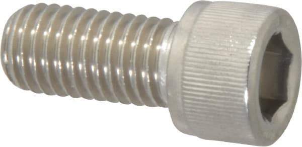 Value Collection - M12x1.75 Metric Coarse Hex Socket Drive, Socket Cap Screw - Grade 18-8 & Austenitic A2 Stainless Steel, Fully Threaded, 25mm Length Under Head - Makers Industrial Supply