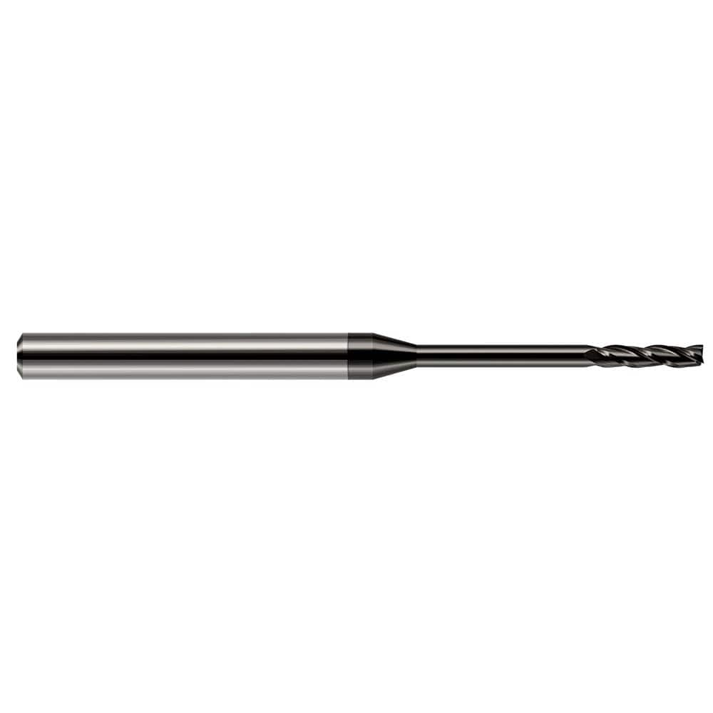 Harvey Tool - 1/8", 1" LOC, 1/8" Shank Diam, 2-1/2" OAL, 3 Flute Solid Carbide Square End Mill - Exact Industrial Supply