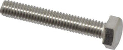 Value Collection - M4x0.70mm Metric Coarse, 25mm Length Under Head Hex Head Cap Screw - Fully Threaded, Grade 18-8 & Austenitic A2 Stainless Steel, 7mm Hex - Makers Industrial Supply