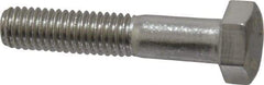 Value Collection - M8x1.25mm Metric Coarse, 40mm Length Under Head Hex Head Cap Screw - Partially Threaded, Grade 18-8 & Austenitic A2 Stainless Steel, 13mm Hex - Makers Industrial Supply