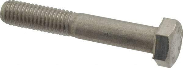 Value Collection - M8x1.25mm Metric Coarse, 50mm Length Under Head Hex Head Cap Screw - Partially Threaded, Grade 18-8 & Austenitic A2 Stainless Steel, 13mm Hex - Makers Industrial Supply