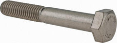 Value Collection - M8x1.25mm Metric Coarse, 55mm Length Under Head Hex Head Cap Screw - Partially Threaded, Grade 18-8 & Austenitic A2 Stainless Steel, 13mm Hex - Makers Industrial Supply