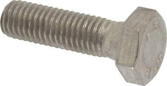 Value Collection - M10x1.50mm Metric Coarse, 35mm Length Under Head Hex Head Cap Screw - Partially Threaded, Grade 18-8 & Austenitic A2 Stainless Steel, 17mm Hex - Makers Industrial Supply