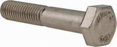 Value Collection - M10x1.50mm Metric Coarse, 55mm Length Under Head Hex Head Cap Screw - Fully Threaded, Grade 18-8 & Austenitic A2 Stainless Steel, 17mm Hex - Makers Industrial Supply