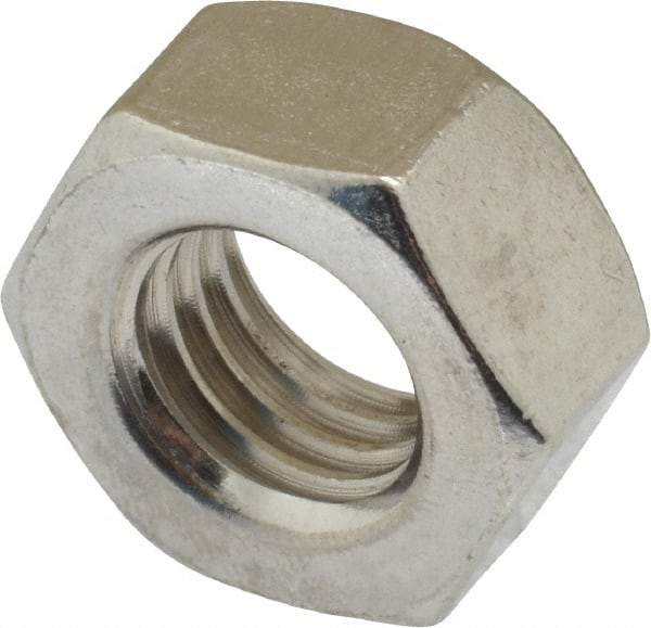 Value Collection - M14x2.00 Stainless Steel Right Hand Hex Nut - 22mm Across Flats, 11mm High, Uncoated - Makers Industrial Supply