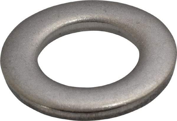 Value Collection - M16 Screw, Grade 18-8 Stainless Steel Standard Flat Washer - 17mm ID x 30mm OD, 3mm Thick - Makers Industrial Supply