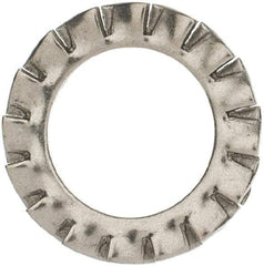 Value Collection - M12 Screw, 13mm ID, Stainless Steel External Tooth Lock Washer - 20.5mm OD, Grade 18-8 & Austenitic A2 - Makers Industrial Supply