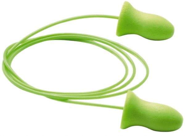 Moldex - Disposable, Corded, 33 dB, Contoured Earplugs - Green - Makers Industrial Supply