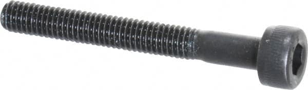 Value Collection - M3x0.50 Metric Coarse Hex Socket Drive, Socket Cap Screw - Grade 12.9 Alloy Steel, Black Oxide Finish, Partially Threaded, 25mm Length Under Head - Makers Industrial Supply