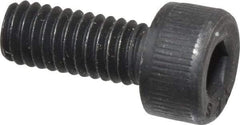 Value Collection - M4x0.70 Metric Coarse Hex Socket Drive, Socket Cap Screw - Grade 12.9 Alloy Steel, Black Oxide Finish, Fully Threaded, 10mm Length Under Head - Makers Industrial Supply