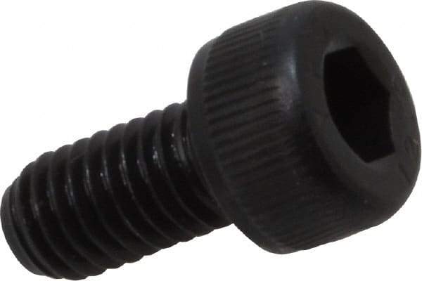 Value Collection - M5x0.80 Metric Coarse Hex Socket Drive, Socket Cap Screw - Grade 12.9 Alloy Steel, Black Oxide Finish, Fully Threaded, 10mm Length Under Head - Makers Industrial Supply