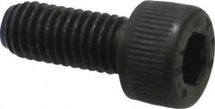 Value Collection - M5x0.80 Metric Coarse Hex Socket Drive, Socket Cap Screw - Grade 12.9 Alloy Steel, Black Oxide Finish, Fully Threaded, 12mm Length Under Head - Makers Industrial Supply