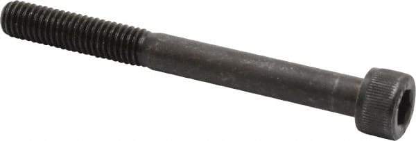 Value Collection - M6x1.00 Metric Coarse Hex Socket Drive, Socket Cap Screw - Grade 12.9 Alloy Steel, Black Oxide Finish, Partially Threaded, 60mm Length Under Head - Makers Industrial Supply