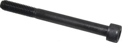 Value Collection - M10x1.50 Metric Coarse Hex Socket Drive, Socket Cap Screw - Grade 12.9 Alloy Steel, Black Oxide Finish, Partially Threaded, 100mm Length Under Head - Makers Industrial Supply