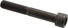 Value Collection - M12x1.75 Metric Coarse Hex Socket Drive, Socket Cap Screw - Grade 12.9 Alloy Steel, Black Oxide Finish, Partially Threaded, 80mm Length Under Head - Makers Industrial Supply