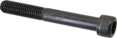 Value Collection - M12x1.75 Metric Coarse Hex Socket Drive, Socket Cap Screw - Grade 12.9 Alloy Steel, Black Oxide Finish, Partially Threaded, 90mm Length Under Head - Makers Industrial Supply