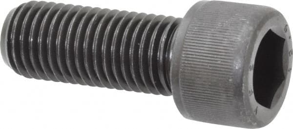 Value Collection - M16x2.00 Metric Coarse Hex Socket Drive, Socket Cap Screw - Grade 12.9 Alloy Steel, Black Oxide Finish, Fully Threaded, 40mm Length Under Head - Makers Industrial Supply