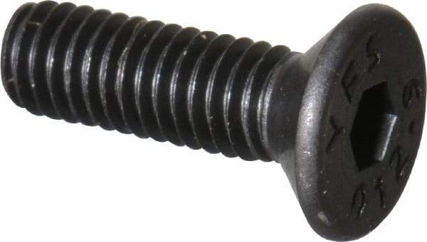 Value Collection - M3x0.50 Metric Coarse Hex Socket Drive, 90° Flat Screw - Grade 12.9 Alloy Steel, Black Oxide Finish, Fully Threaded, 10mm OAL - Makers Industrial Supply