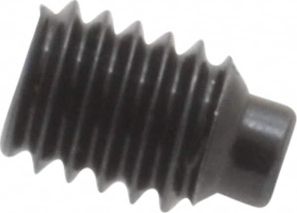 Value Collection - M4x0.70, 6mm OAL, Dog Point Set Screw - Grade 14.9 (45H) Alloy Steel, 2mm Key - Makers Industrial Supply