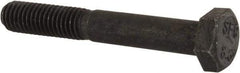 Value Collection - M8x1.25mm Metric Coarse, 55mm Length Under Head Hex Head Cap Screw - Partially Threaded, Grade 8.8 Steel, Uncoated, 13mm Hex - Makers Industrial Supply