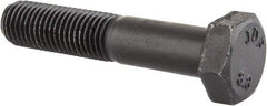 Value Collection - M12x1.50mm Metric Fine, 60mm Length Under Head Hex Head Cap Screw - Partially Threaded, Grade 8.8 Steel, Uncoated, 19mm Hex - Makers Industrial Supply