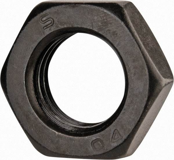 Value Collection - M16x2.00 Steel Right Hand Hex Jam Nut - 24mm Across Flats, 8mm High, Uncoated - Makers Industrial Supply