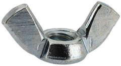 Value Collection - M5x0.80, Zinc Plated, Iron Standard Wing Nut - 2.3mm Wing Span, 11mm Wing Span - Makers Industrial Supply