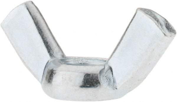 Value Collection - M10x1.50, Zinc Plated, Iron Standard Wing Nut - 4.6mm Wing Span, 23mm Wing Span - Makers Industrial Supply