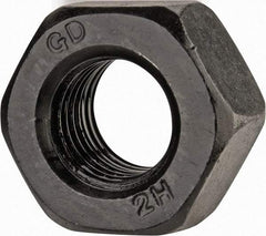 Value Collection - M16x2.00 Steel Right Hand Heavy Hex Nut - 29.56mm Across Flats, 17mm High, Uncoated - Makers Industrial Supply