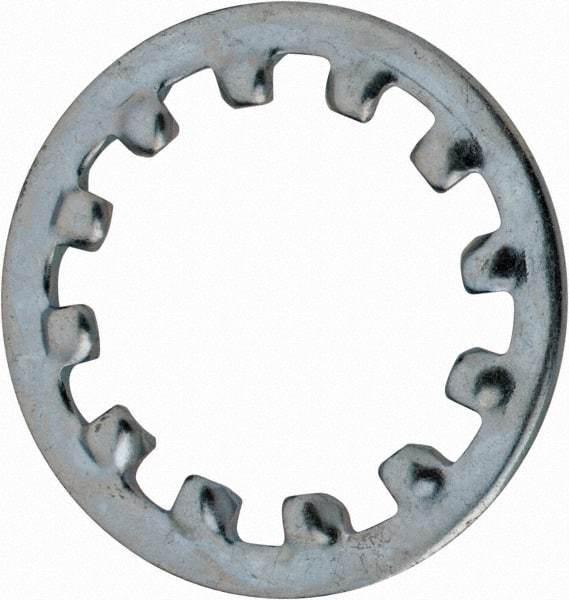 Value Collection - M20 Screw, 21mm ID, Spring Steel Internal Tooth Lock Washer - 33mm OD, Zinc-Plated, Grade 2 - Makers Industrial Supply