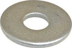 Value Collection - M10 Screw, Steel Fender Flat Washer - 10.5mm ID x 30mm OD, 2.5mm Thick, Zinc-Plated Finish - Makers Industrial Supply