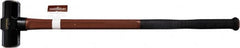 Paramount - 8 Lb Head, 34" Long Blacksmith Sledge Hammer - Forged C-1055 Head, Fiberglass Handle - Makers Industrial Supply