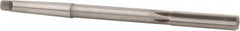 Alvord Polk - 17/32" High Speed Steel 8 Flute Chucking Reamer - Straight Flute, 1MT Morse Taper Shank, 2" Flute Length, 8" OAL - Makers Industrial Supply