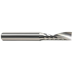 Harvey Tool - 1/32", 3/32" LOC, 1/8" Shank Diam, 1-1/2" OAL, 1 Flute Solid Carbide Square End Mill - Exact Industrial Supply