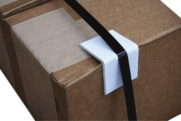 Vestil - 3" Long x 3" Wide x 3" High x 1/16" Thick Edge - White, Cardboard Box, 200 Piece - Makers Industrial Supply